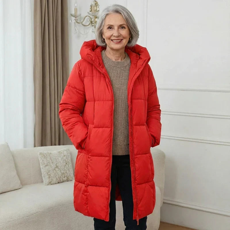 Chantal Chaqueta Puffer Acolchada con Capucha para Damas