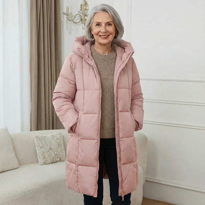 Chantal Chaqueta Puffer Acolchada con Capucha para Damas