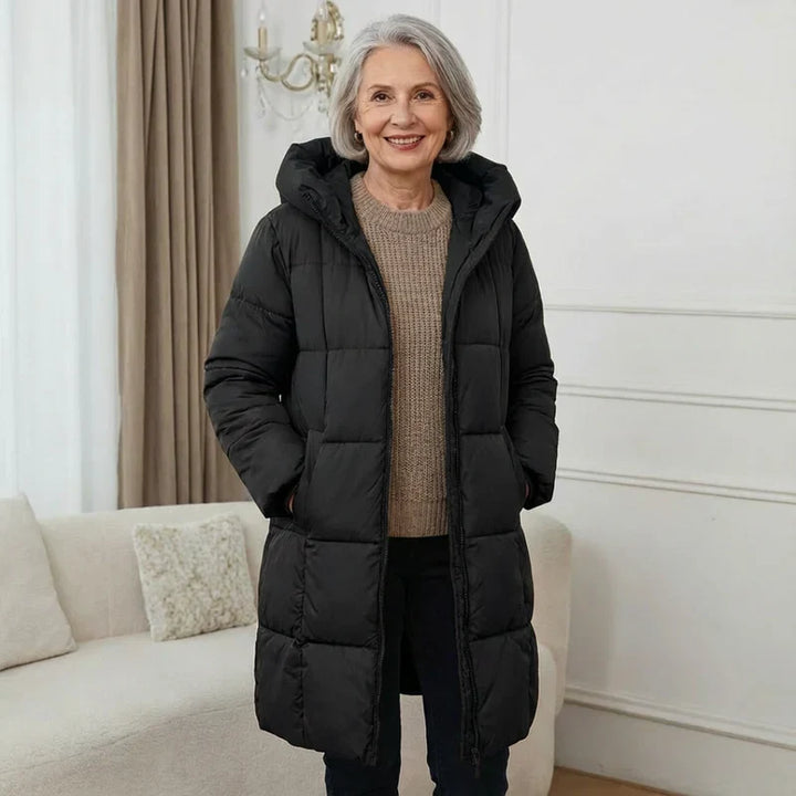 Chantal Chaqueta Puffer Acolchada con Capucha para Damas