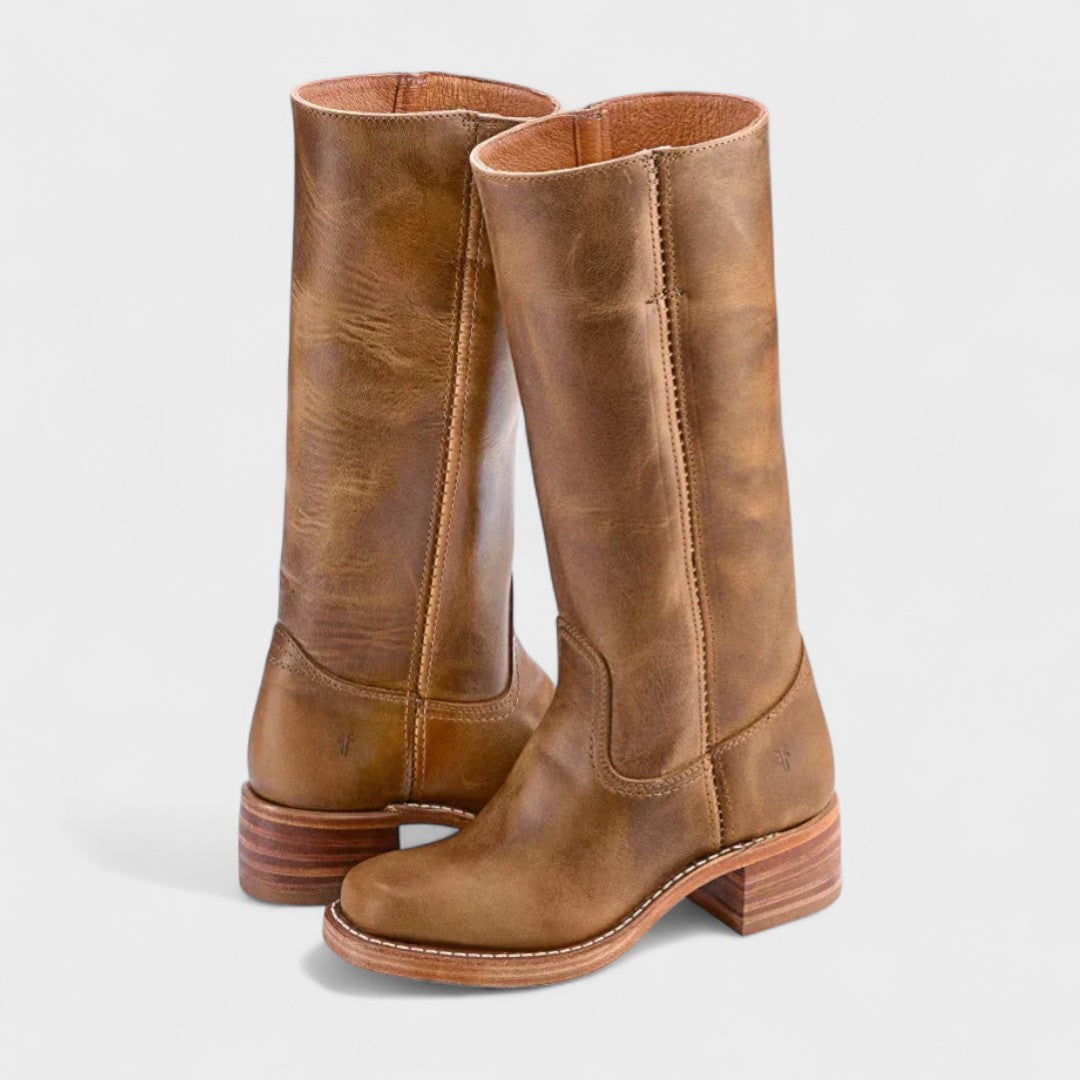 Lucía - Botas de Equitación Clásicas con Caños Altos Elegantes