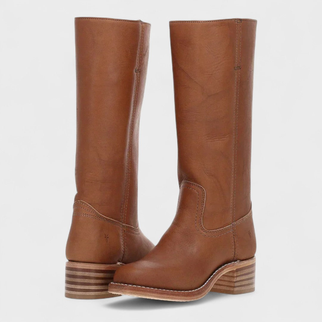 Lucía - Botas de Equitación Clásicas con Caños Altos Elegantes