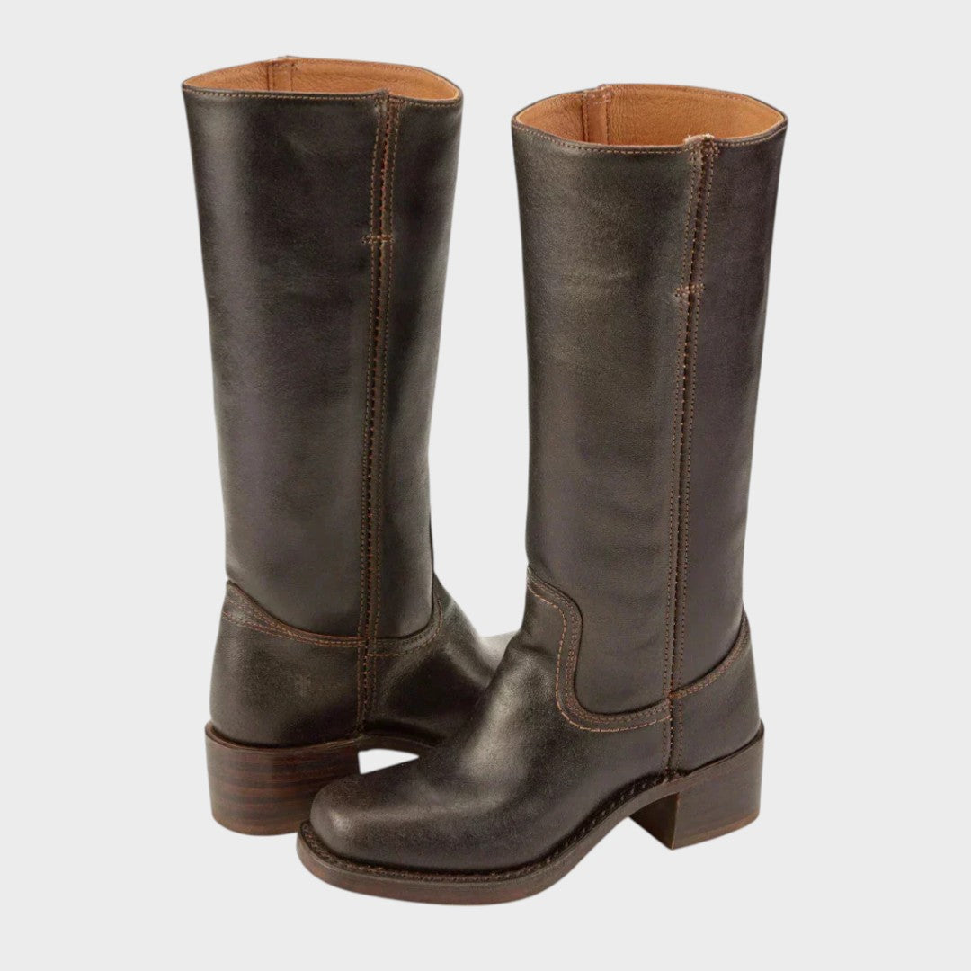 Lucía - Botas de Equitación Clásicas con Caños Altos Elegantes