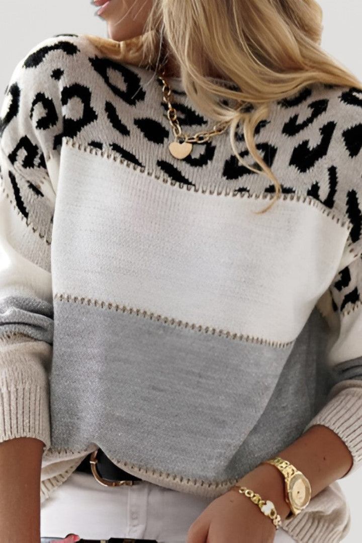 Michela | Suéter Tricot con Motivo Juguetón