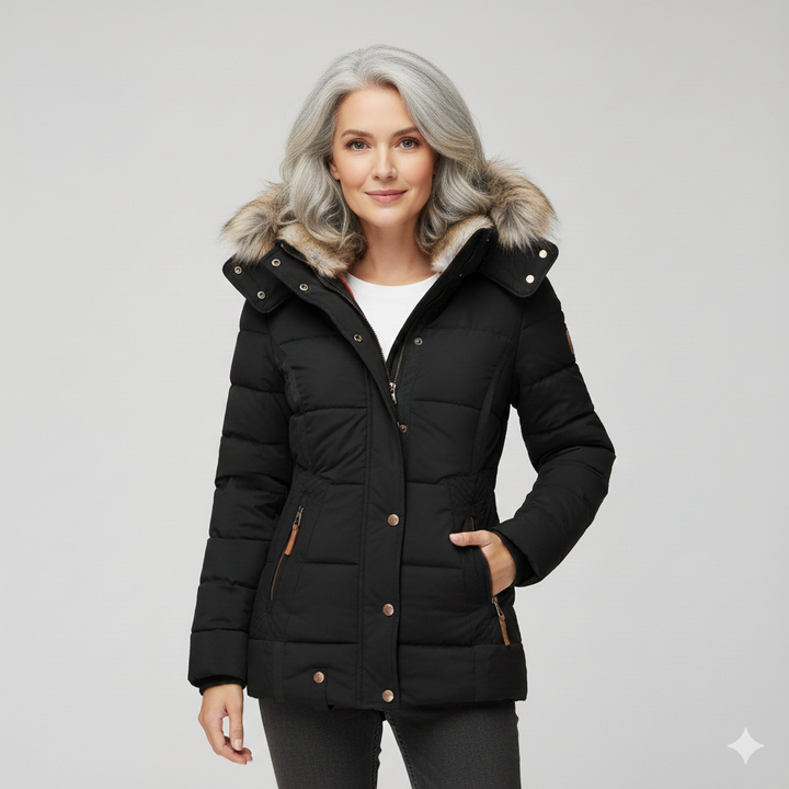 Chaqueta Acolchada con Capucha