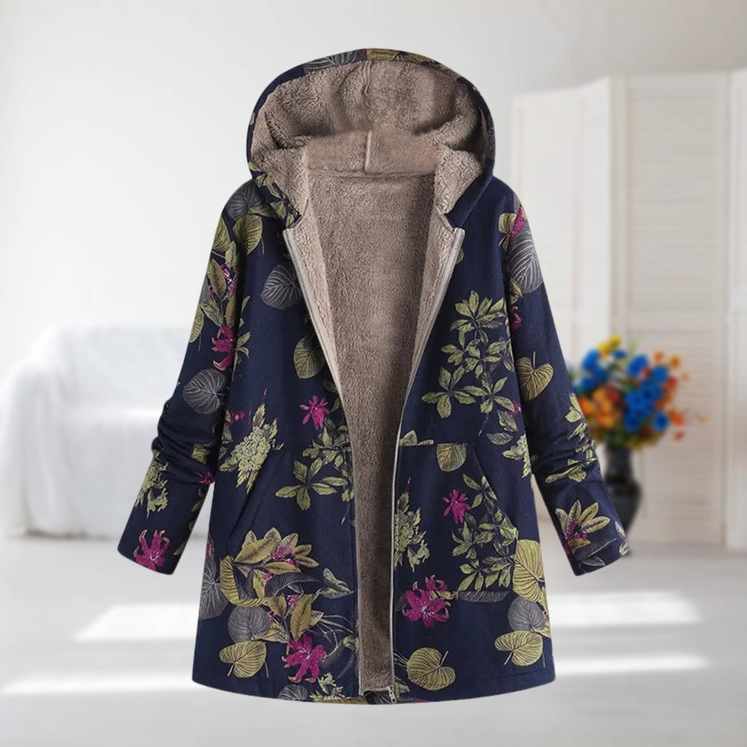 Chaqueta Camellia Cálida con Forro de Forro Polar para Damas