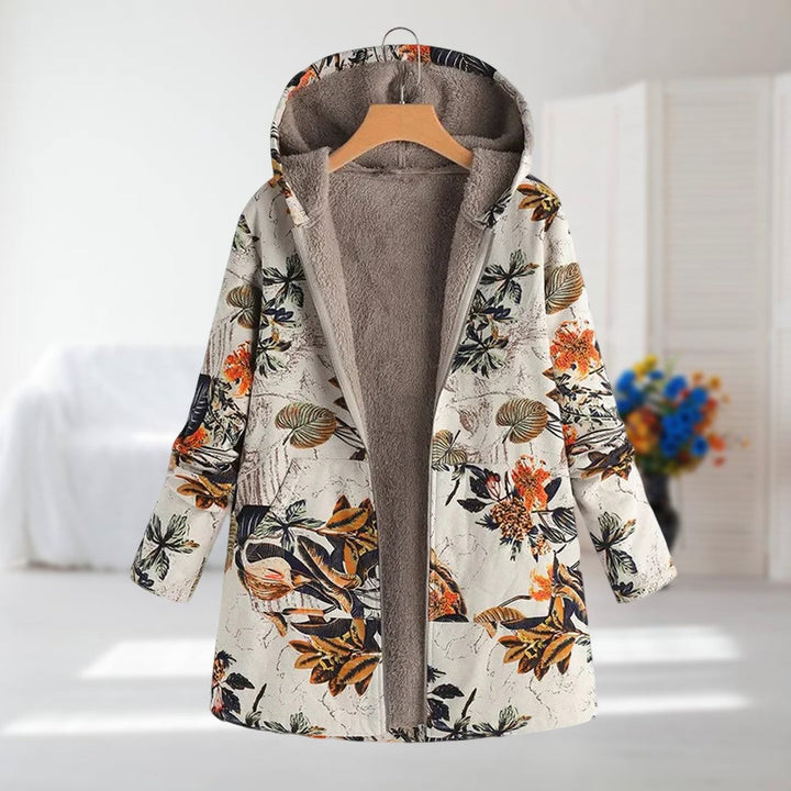 Chaqueta Camellia Cálida con Forro de Forro Polar para Damas