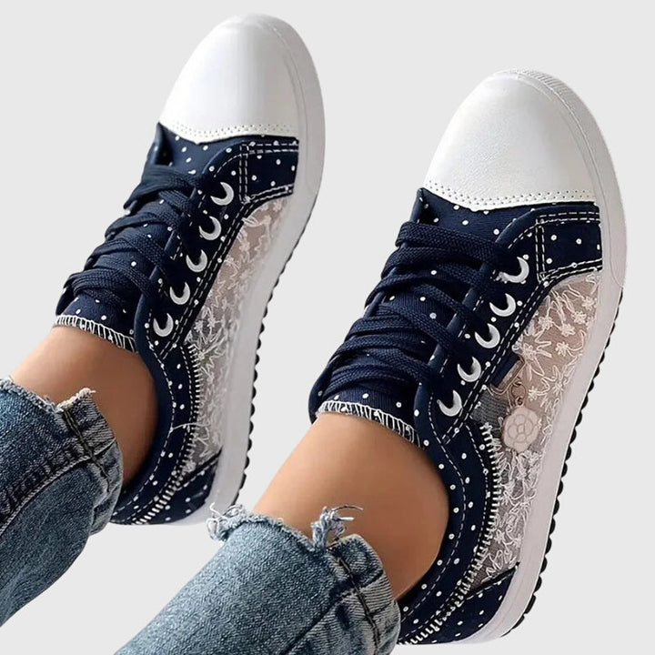 Annie Zapatillas Ortopédicas Azul Claro para Damas