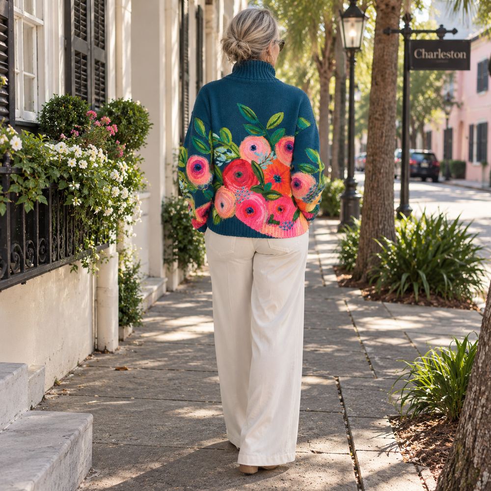 Alice | Suéter de Cuello Alto Suave