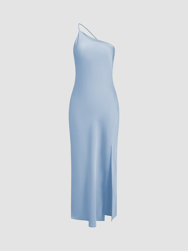 Celia | Vestido Largo Lencero Mujer Tirante Fino Espalda Abierta