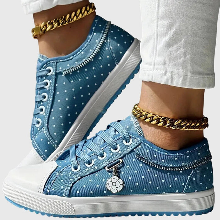 Annie Zapatillas Ortopédicas Azul Claro para Damas