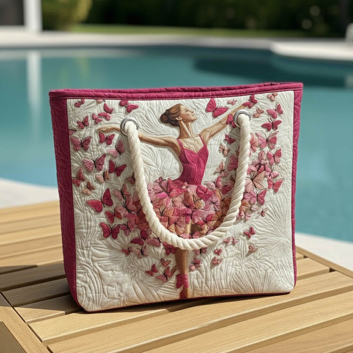 Dolores | Bolso Tote de Playa Artesanal Mujer Asas de Cuerda Estampado
