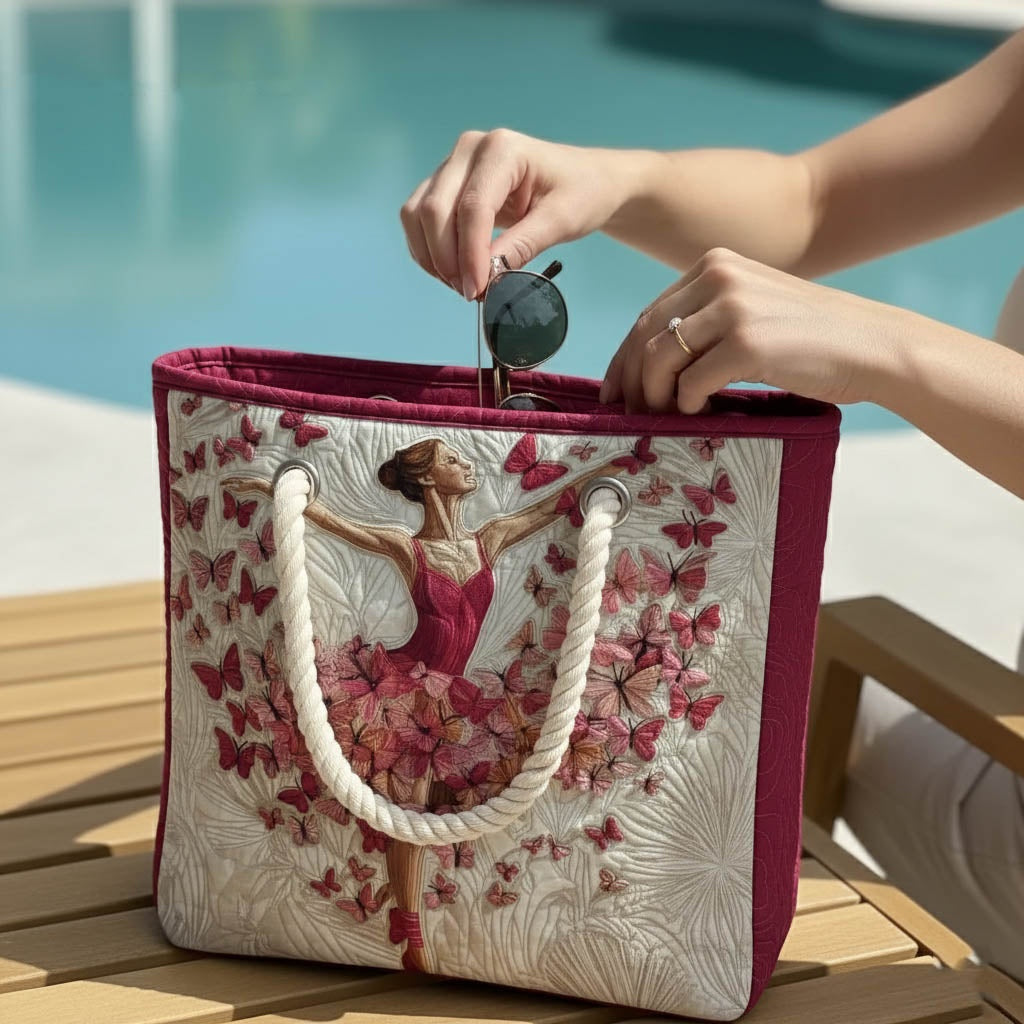 Dolores | Bolso Tote de Playa Artesanal Mujer Asas de Cuerda Estampado