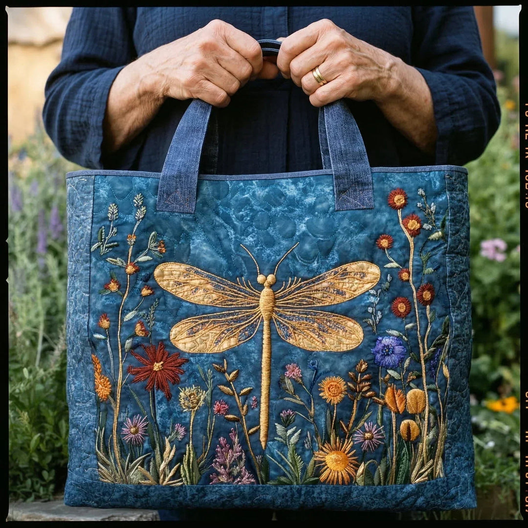 Encarnación | Bolso Tote Acolchado Artesanal Mujer Estampado Único