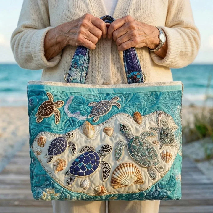 Encarnación | Bolso Tote Acolchado Artesanal Mujer Estampado Único