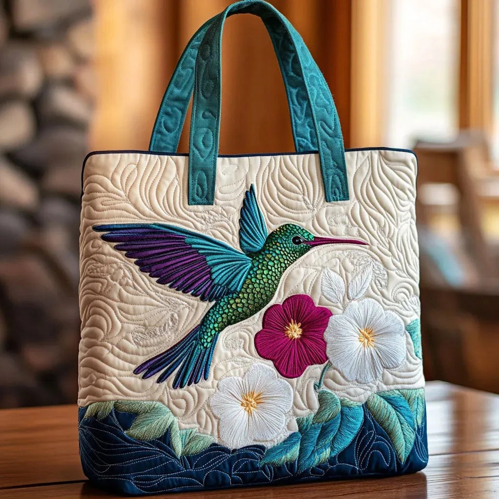 Encarnación | Bolso Tote Acolchado Artesanal Mujer Estampado Único