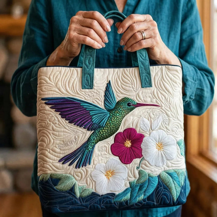 Encarnación | Bolso Tote Acolchado Artesanal Mujer Estampado Único