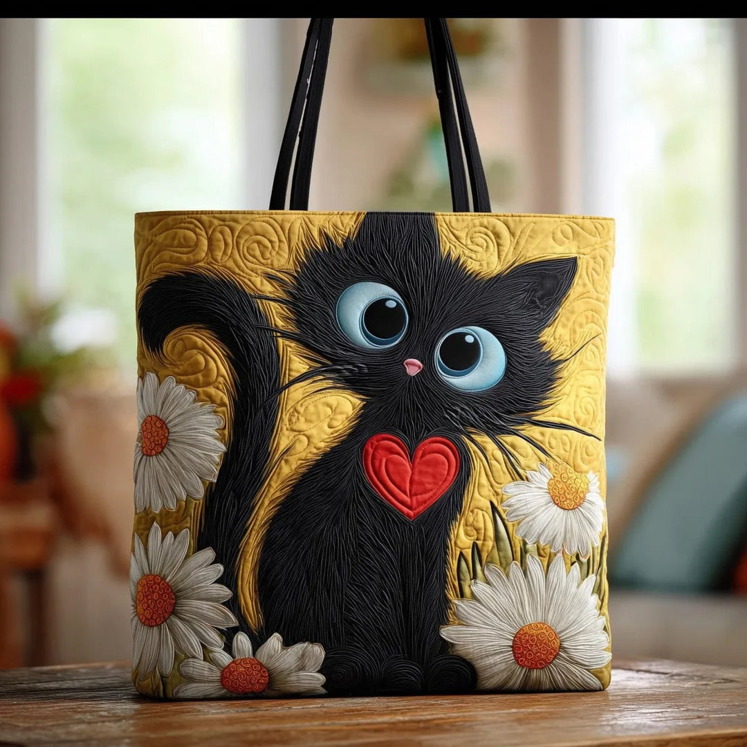 Encarnación | Bolso Tote Acolchado Artesanal Mujer Estampado Único