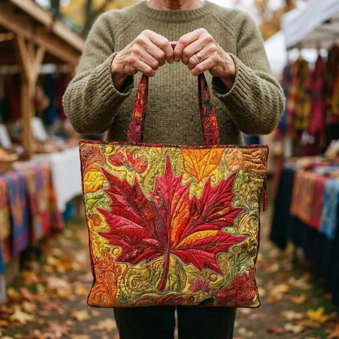 Encarnación | Bolso Tote Acolchado Artesanal Mujer Estampado Único