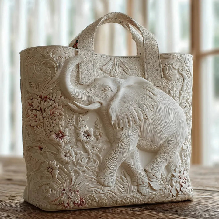 Encarnación | Bolso Tote Acolchado Artesanal Mujer Estampado Único