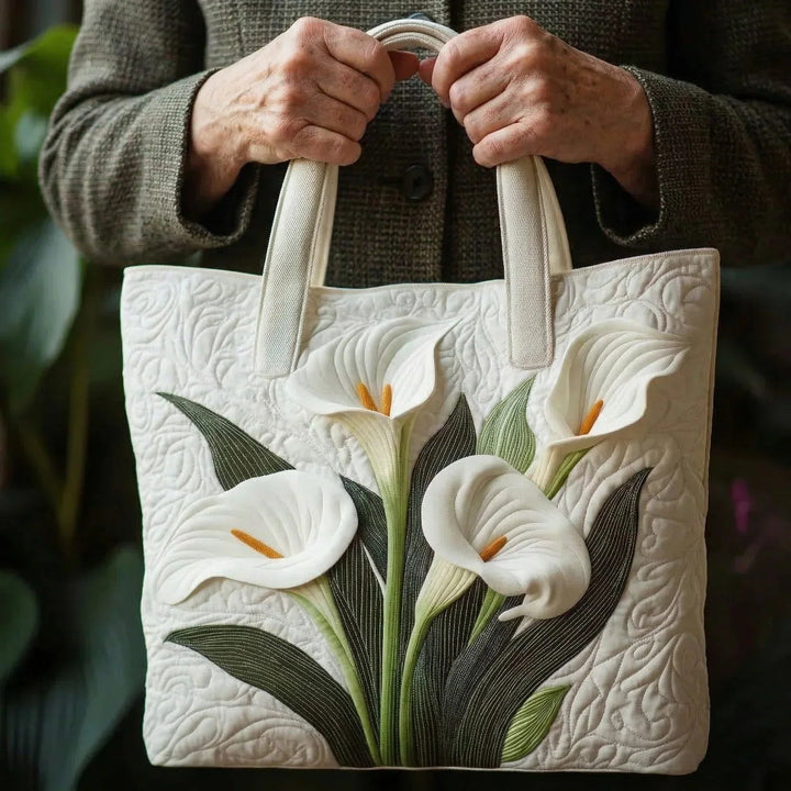 Encarnación | Bolso Tote Acolchado Artesanal Mujer Estampado Único