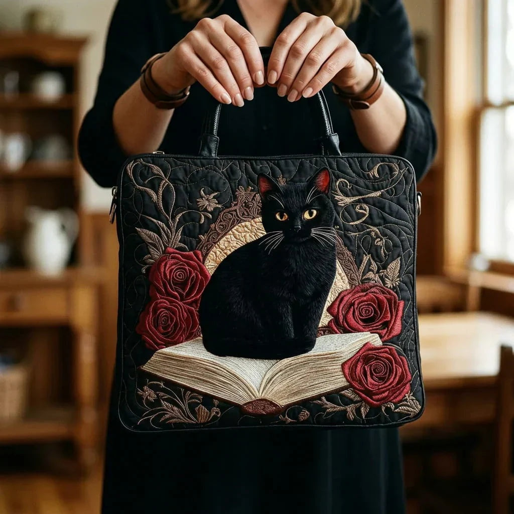 Encarnación | Bolso Tote Acolchado Artesanal Mujer Estampado Único