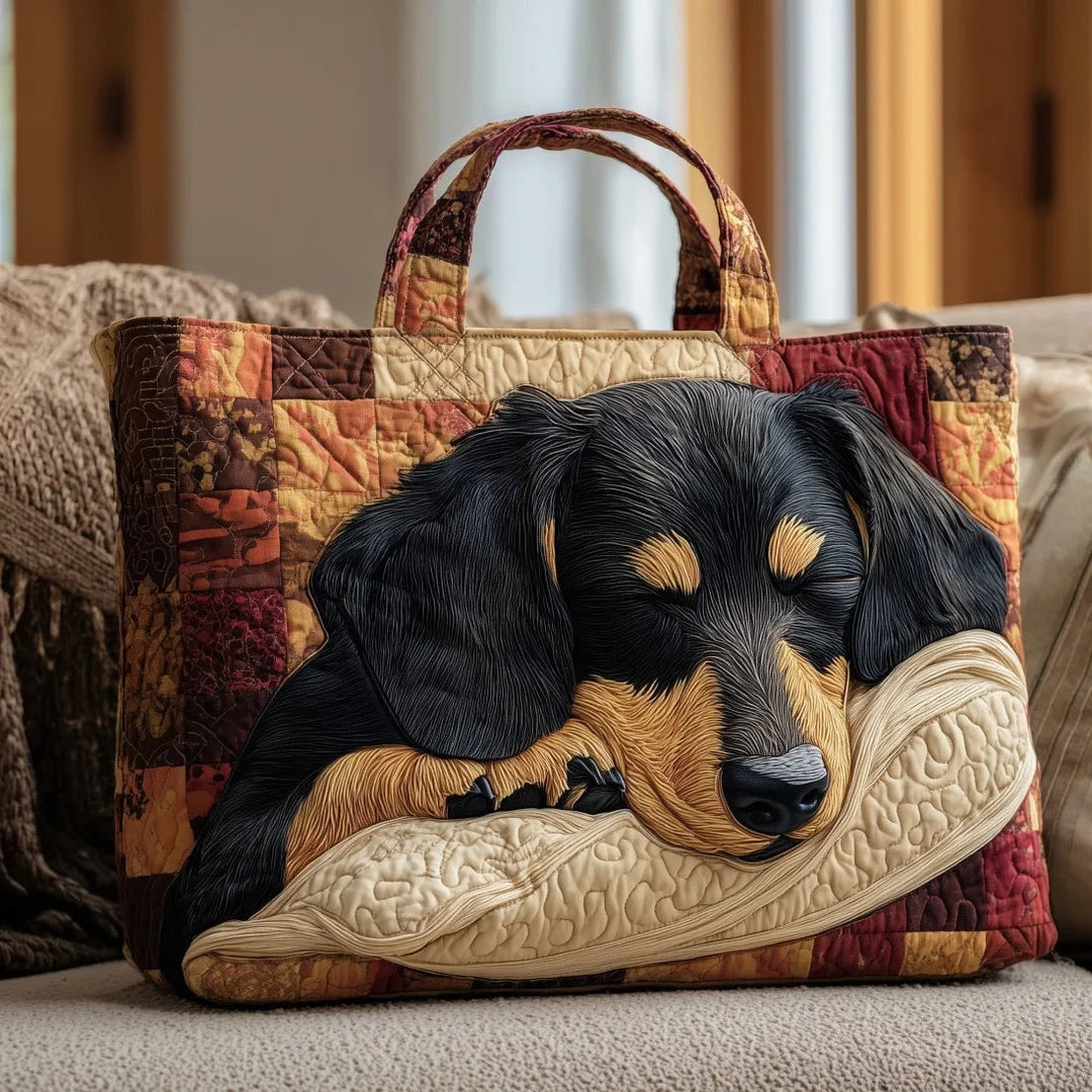 Encarnación | Bolso Tote Acolchado Artesanal Mujer Estampado Único