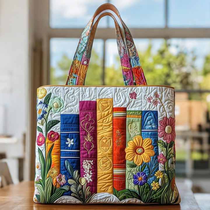 Encarnación | Bolso Tote Acolchado Artesanal Mujer Estampado Único