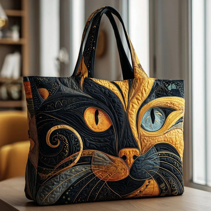 Encarnación | Bolso Tote Acolchado Artesanal Mujer Estampado Único