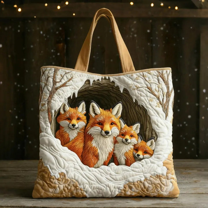 Encarnación | Bolso Tote Acolchado Artesanal Mujer Estampado Único