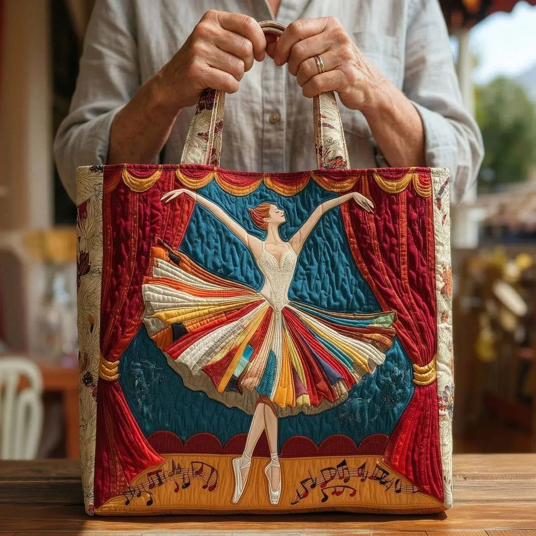 Encarnación | Bolso Tote Acolchado Artesanal Mujer Estampado Único