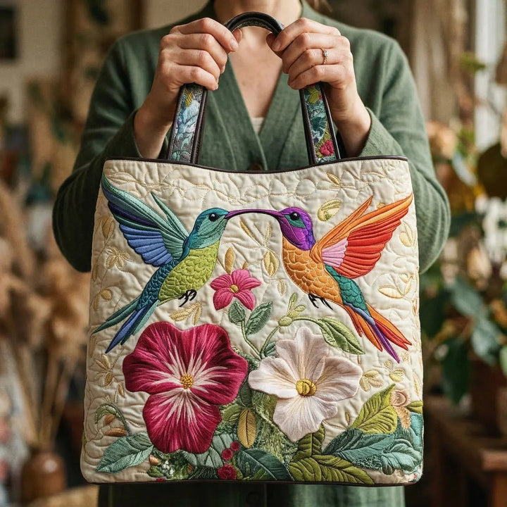 Encarnación | Bolso Tote Acolchado Artesanal Mujer Estampado Único