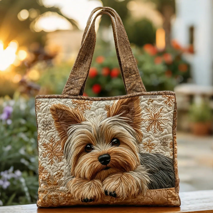 Encarnación | Bolso Tote Acolchado Artesanal Mujer Estampado Único