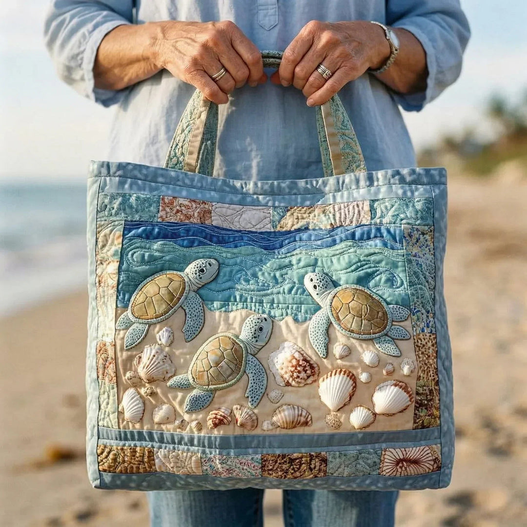 Encarnación | Bolso Tote Acolchado Artesanal Mujer Estampado Único