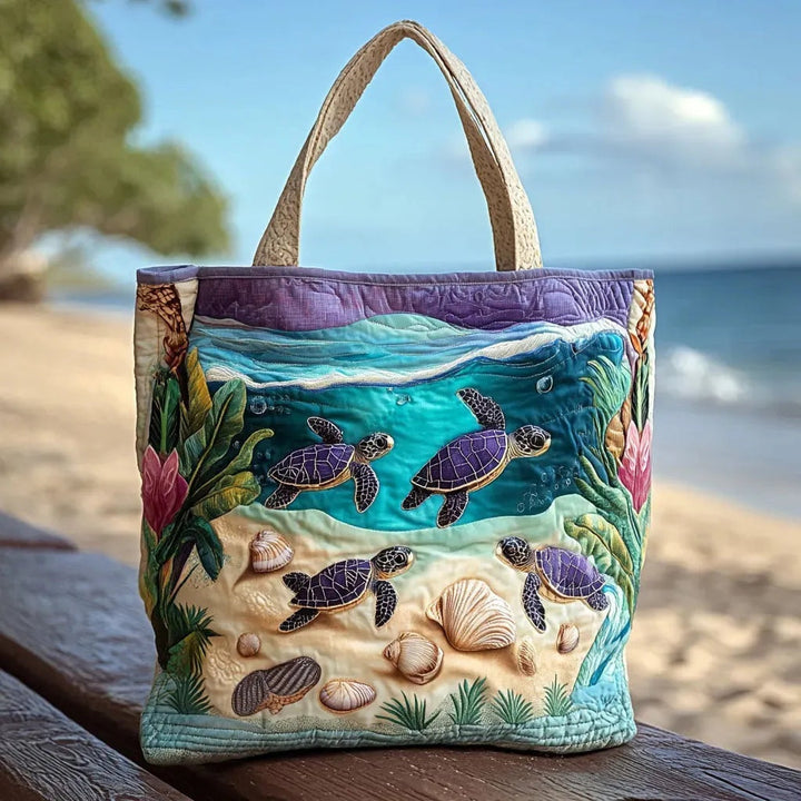 Encarnación | Bolso Tote Acolchado Artesanal Mujer Estampado Único