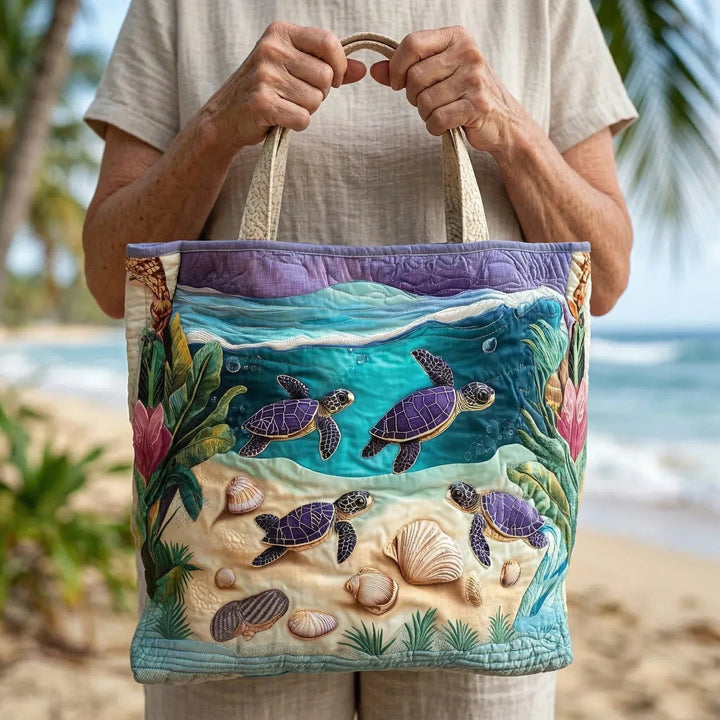 Encarnación | Bolso Tote Acolchado Artesanal Mujer Estampado Único