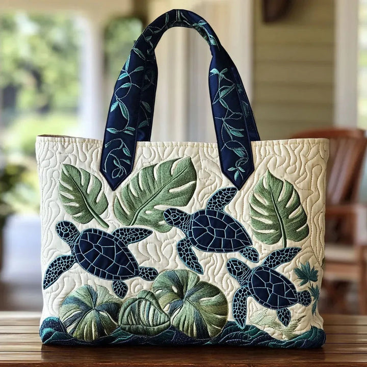Encarnación | Bolso Tote Acolchado Artesanal Mujer Estampado Único