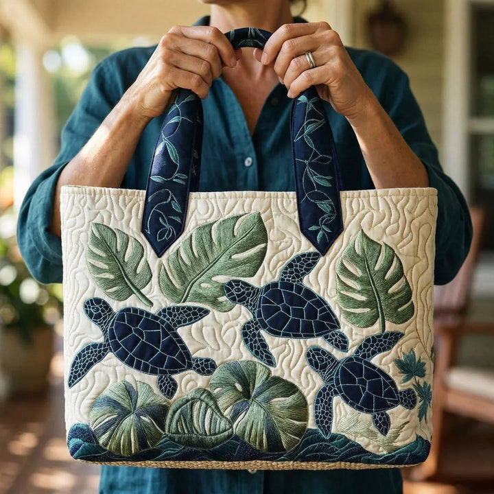 Encarnación | Bolso Tote Acolchado Artesanal Mujer Estampado Único