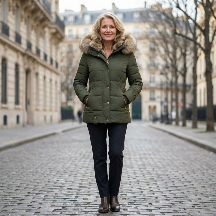 Sibylle Abrigo de Invierno - Muy Refinado y Cálido