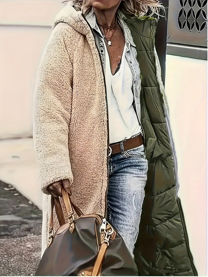 Celine Abrigo de Invierno Doble Cara Aislado Térmico para Damas