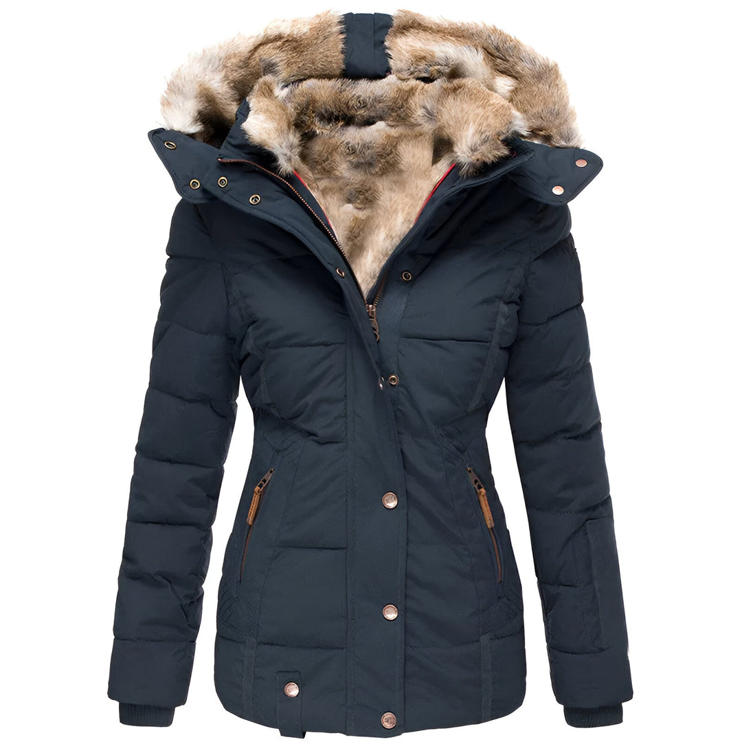 Chaqueta Acolchada con Capucha