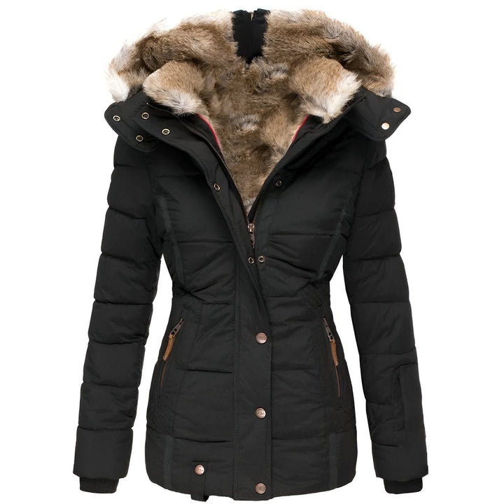 Chaqueta Acolchada con Capucha