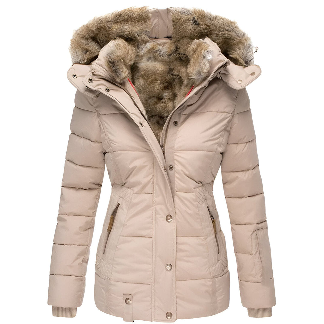 Chaqueta Acolchada con Capucha