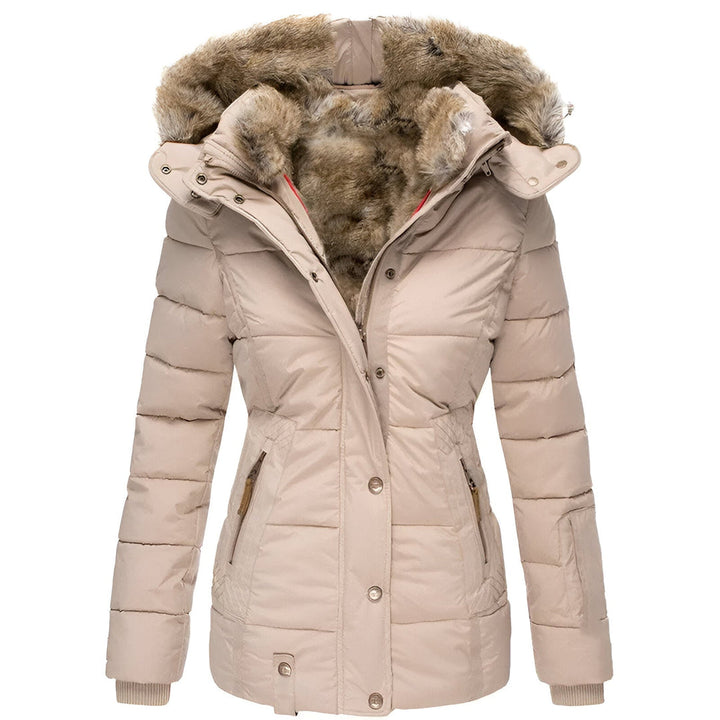 Chaqueta Acolchada con Capucha