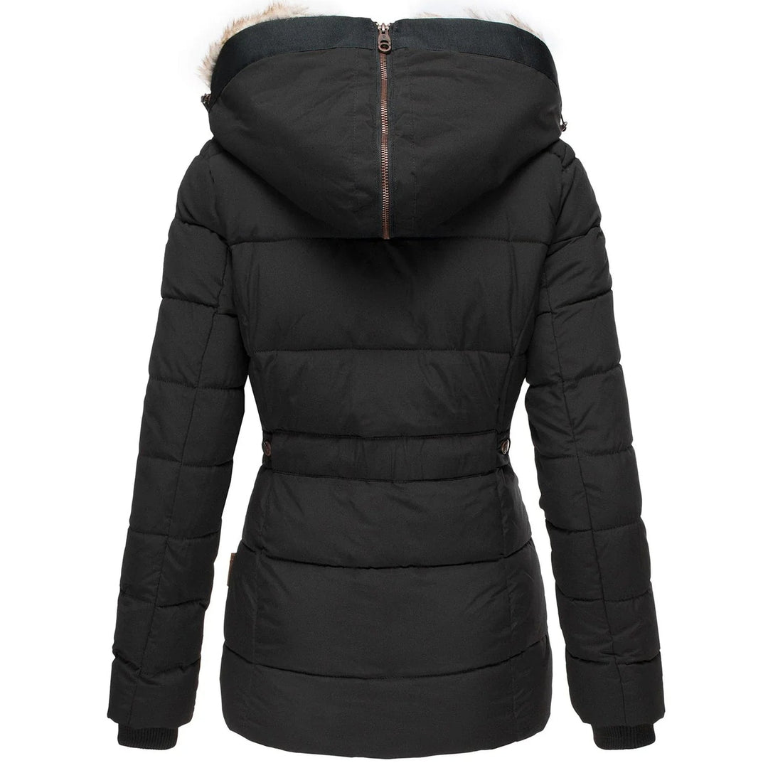 Chaqueta Acolchada con Capucha