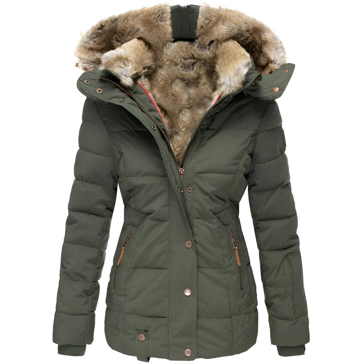 Chaqueta Acolchada con Capucha
