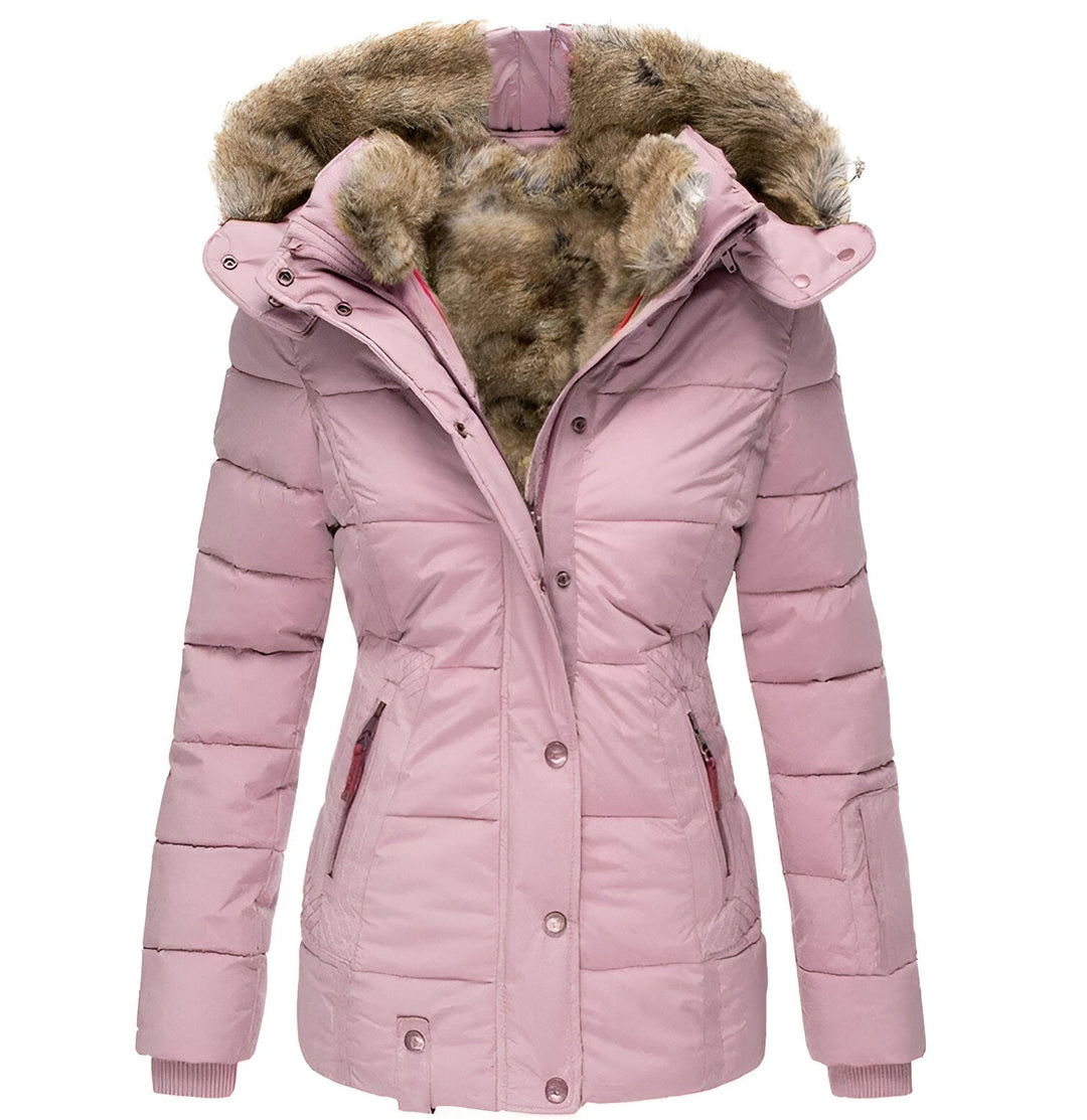 Chaqueta Acolchada con Capucha