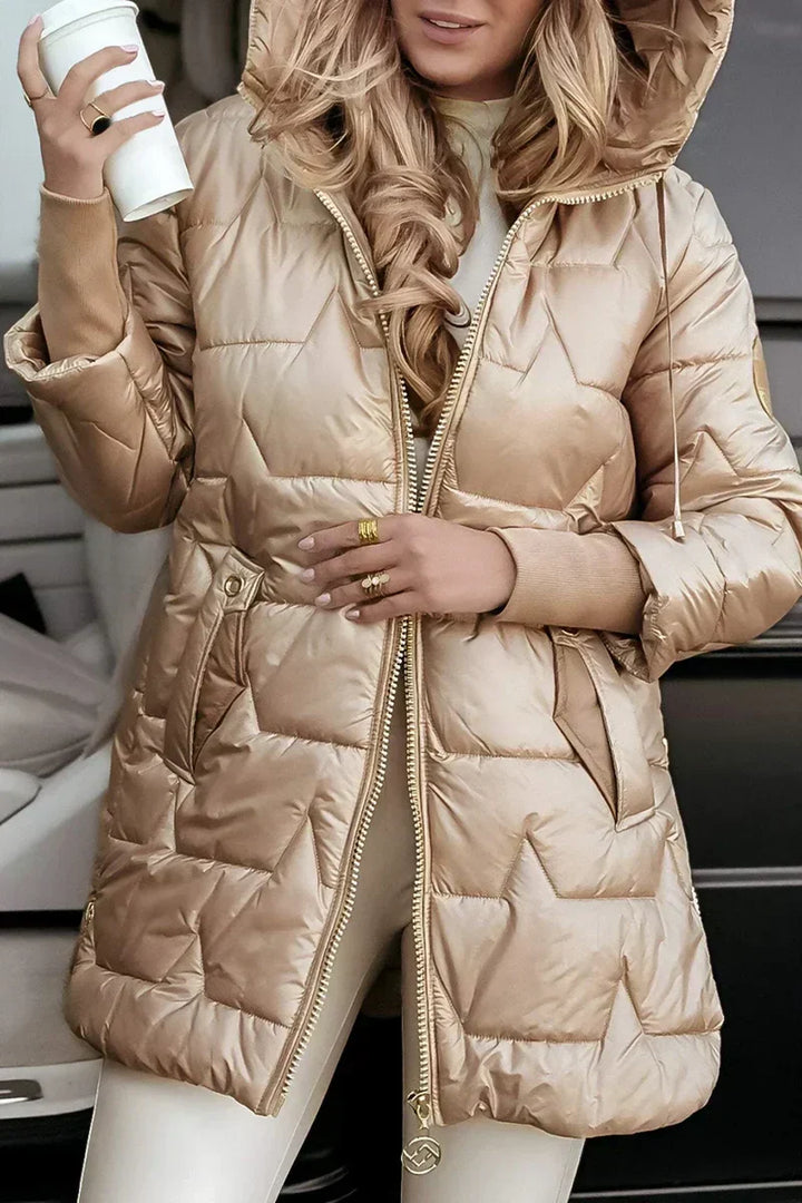 Abrigo Mila con Capucha para Damas