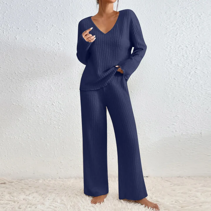 Vivienne Conjunto de dos Piezas con Top y Pantalones