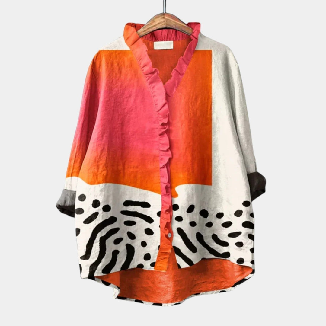 AUGUSTA™ - BLUSA DE VERANO ELEGANTE Y CÓMODA