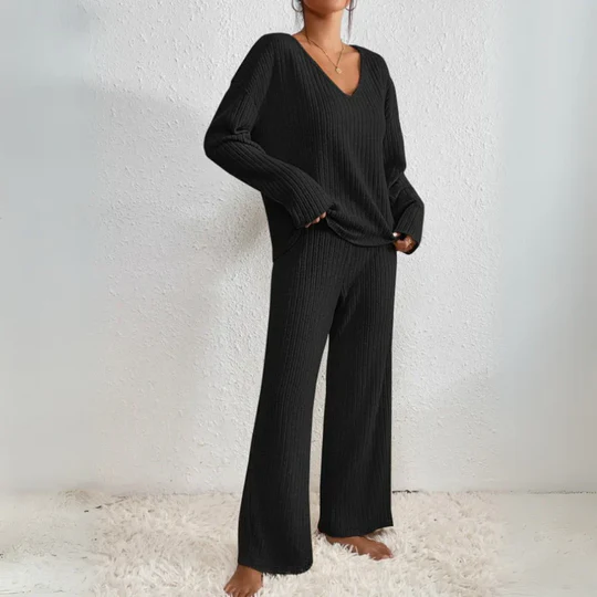 Vivienne Conjunto de dos Piezas con Top y Pantalones